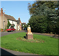 The Ibstock landmark sculpture.