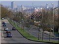 Looking southeast along Groby Road, Leicester.