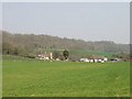 Looking NE along the Elham Valley