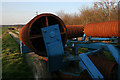 Farm machinery by the A151