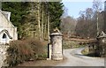 West Lodge gates