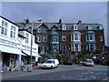 Guest houses on Bank Street, Keswick