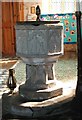 St Margaret, Stoke Golding - Font