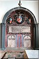 St Michael & All Angels, Fenny Drayton, Leics - Wall monument