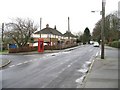 Looking SW along Mill Lane towards Sheperdswell