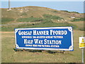 Great Orme railway sign