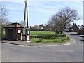 Phone Box, Bus Shelter and Playing Field, Newton St. Faith