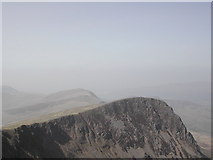 SH7013 : The Saddle - taken from the summit of Cader Idris by liz dawson