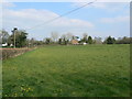 Farmland and houses, Enham Alamein, Hants