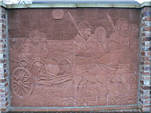 SE4225 : Iron Age Chariot by bernard bradley