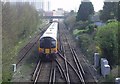 Railway Line Towards Poole Station