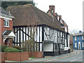 Half-timbered house, High Street, Melbourn