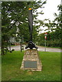 Memorial to the crew of a RAF Stirling that crashed in 1944