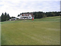 The clubhouse at Moffat Golf Course