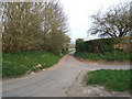 The main road out of Luffenhall