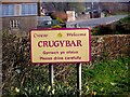 Sign: Crugybar