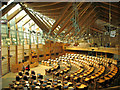 NT2673 : The main chamber: the Scottish Parliament by Martyn Gorman
