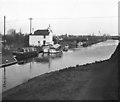 Looking along the Paddington Arm, Grand Union Canal, Hayes, Middlesex