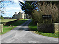 View to Wilkinson Park from minor road