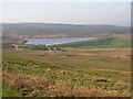 View of Broad Park House and Lower Barden Reservoir, Barden