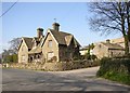 Houses in front of  Hardy Grange Farm, Beamsley