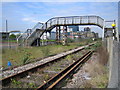 North Woolwich: Factory Road footbridge