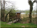 Bird hide, Lower Tamar Lake