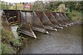 Flood gates, River Quoile