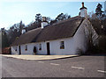 Thatched cottages in Glamis