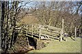 Footbridge over Knockshield burn