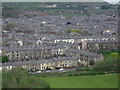 Terraced housing in Haslingden