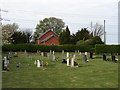 Small Church and Graveyard Roxholme near Leasingham