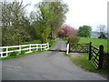 Entrance and road to Lower Clerk Hill