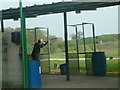 Clay pigeon to shoot