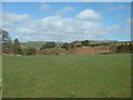 Farmland at Pant-y-dwr