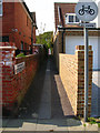 Footpath to Westbourne Place