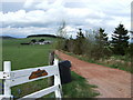 Access road to Whinbush Farm.