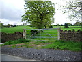 Gate north west of Lovely Hall