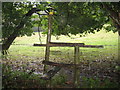 Knoll Wood looking towards Aldington Knoll after the rain