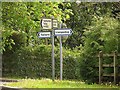 Maerdy Cross Roads Signpost