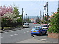 Newbottle Street scene looking west from the gates of St Matthew