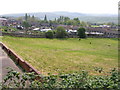 View towards allotments