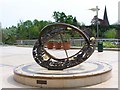 Horsham Heritage Sundial in The Forum