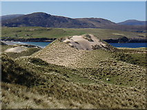 NC3969 : Sand dunes backing Balnakeil Bay by Roger McLachlan