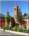 Stable block clock tower in Gumley, Leicestershire