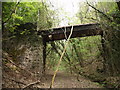 Bridge over disused railway