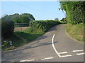 Road Junction near phone box, Carrow Hill