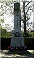 War Memorial - bottom of Bridgehouse Lane