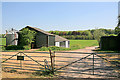 Farm buildings at Lainston Farm