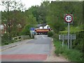 Train passing through Dunbridge